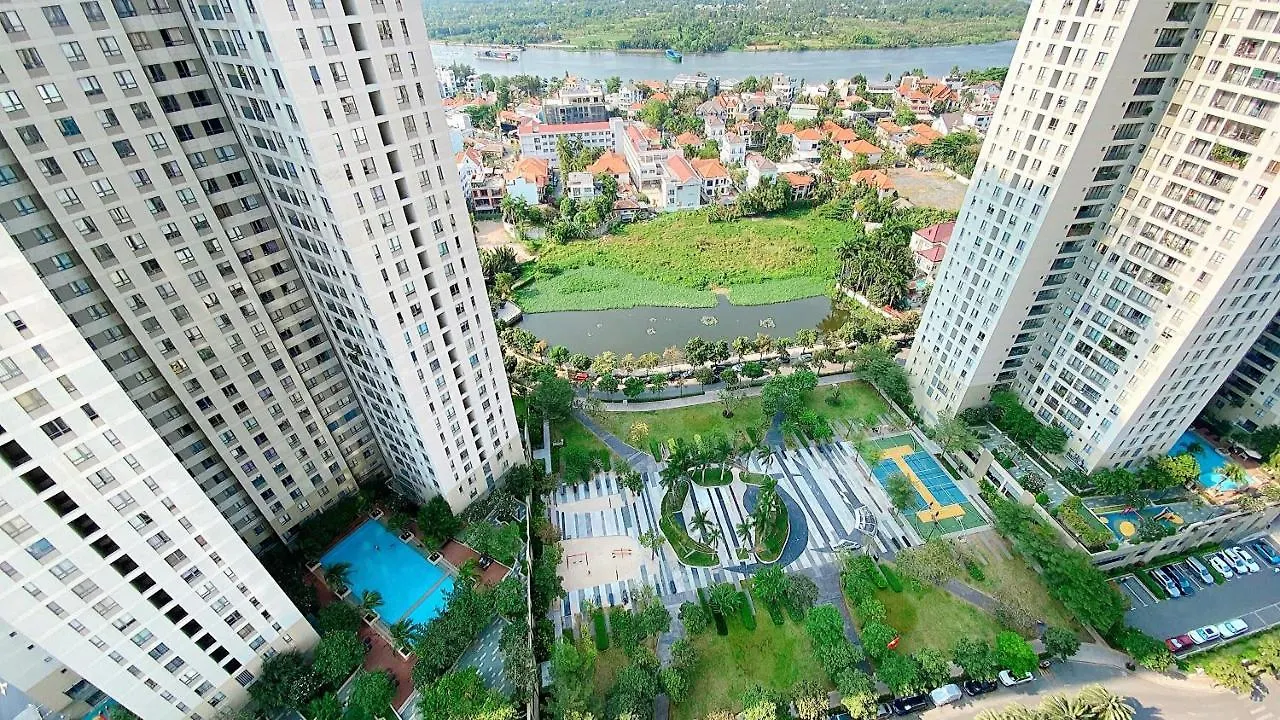 Monmon Apt - Masteri Thao Dien - 3Br - River & Landmark 81 View Ho Chi Minh City Vietnam